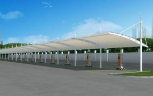 常山县膜结构停车棚