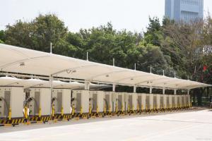 常山县膜结构停车棚