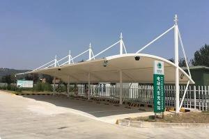 常山县膜结构停车棚